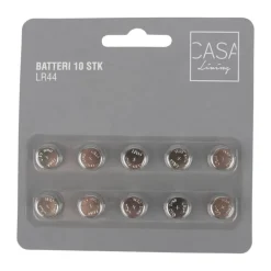Batteri LR44 - 10 stk.