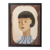 Billede - Amanda Illustration med ramme