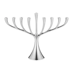 Cobra Menorah Lysestage