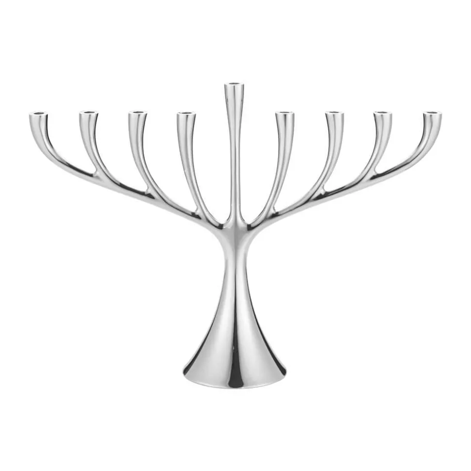 Cobra Menorah Lysestage