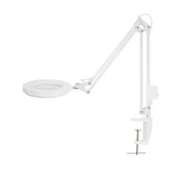 Forstørrende bordlampe