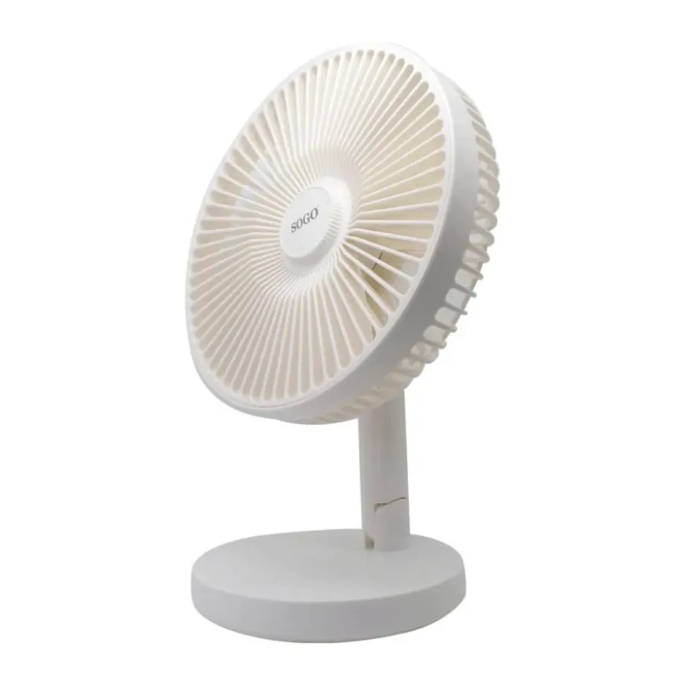 Genopladelig Mini-bordventilator