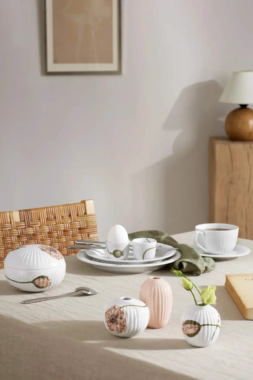 Hammershøi Poppy Vase - 3 stk.