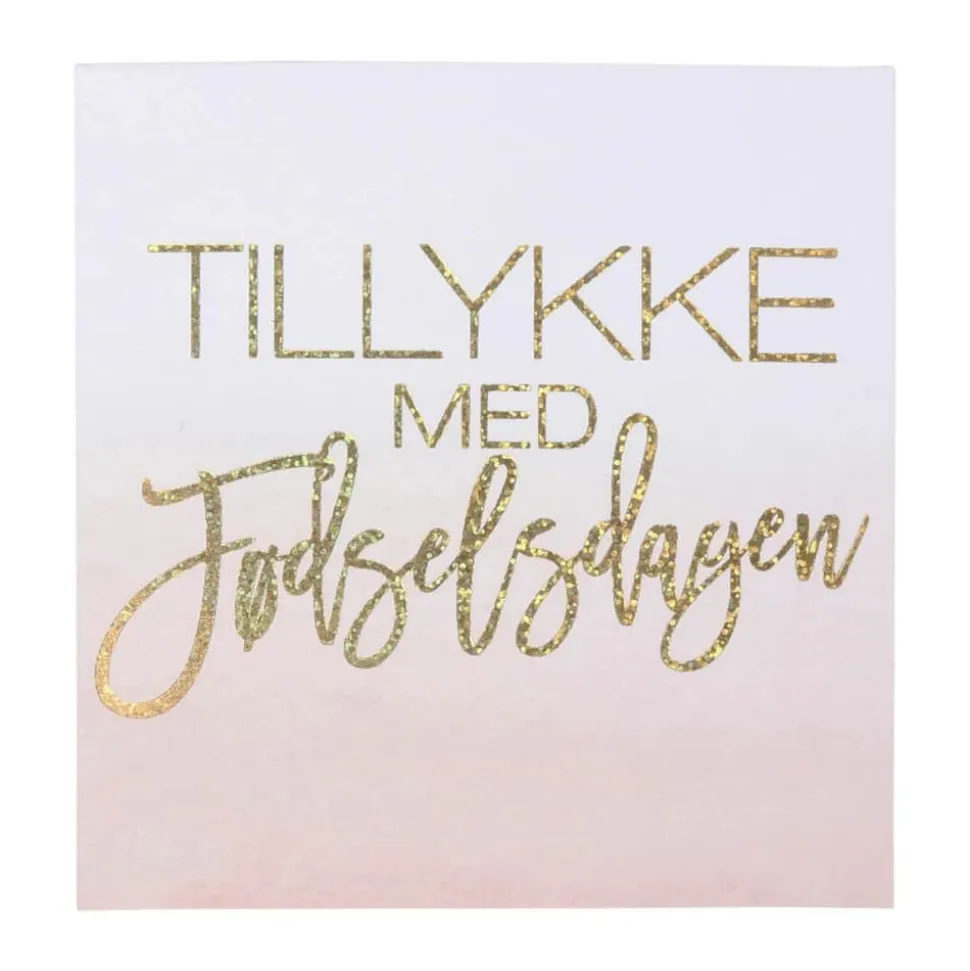 Kort - Tillykke med fødselsdagen