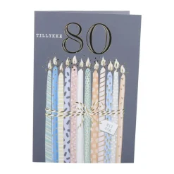 Kort - Tillykke 80 år