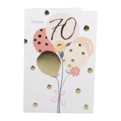 Kort - Tillykke 70 år
