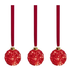 LED Kugle - 3 stk.