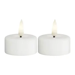 LED Mini Fyrfadslys - 2 stk.