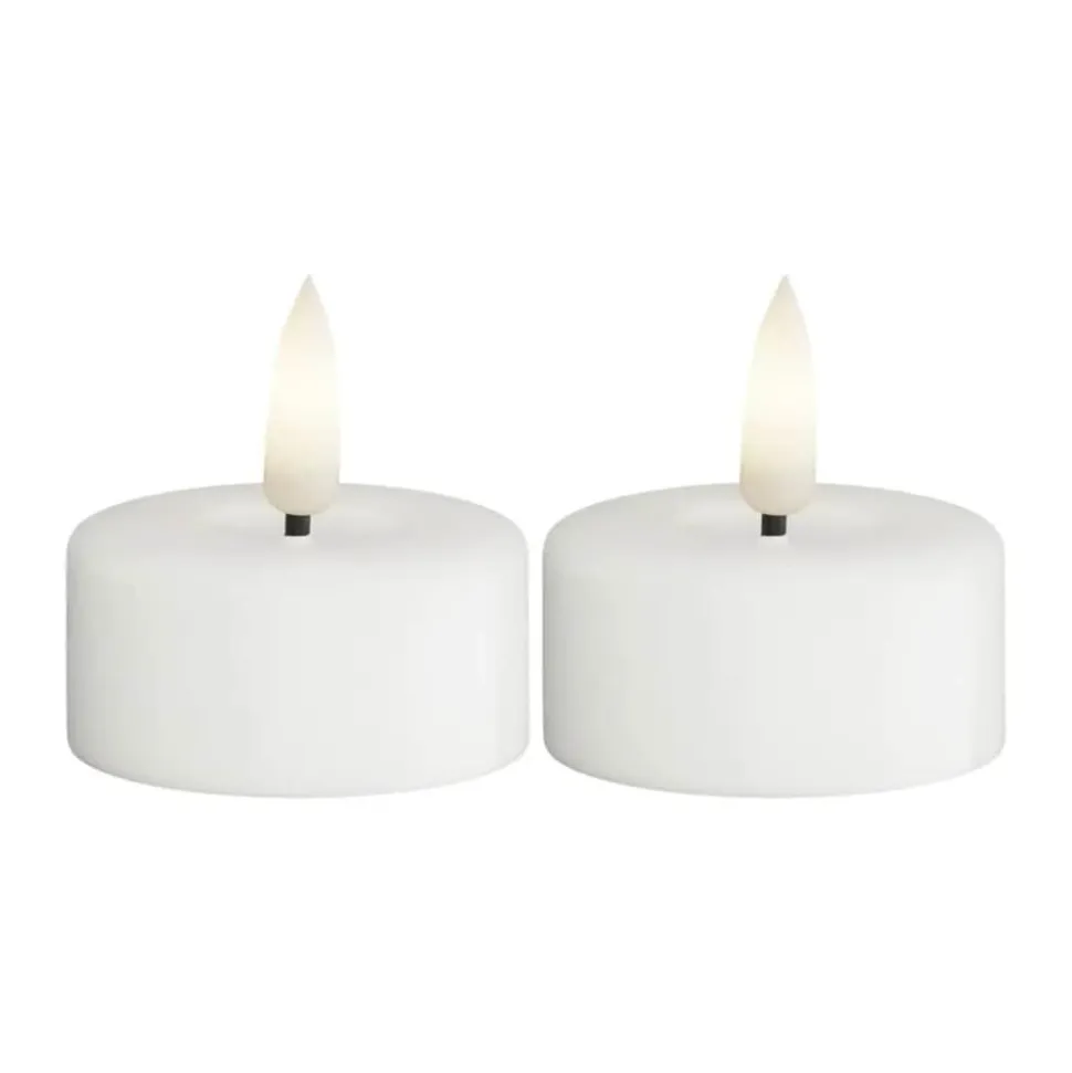 LED Mini Fyrfadslys - 2 stk.