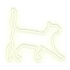 Neon LED Lampe - Kat