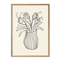 Plakat - Vase Sketch