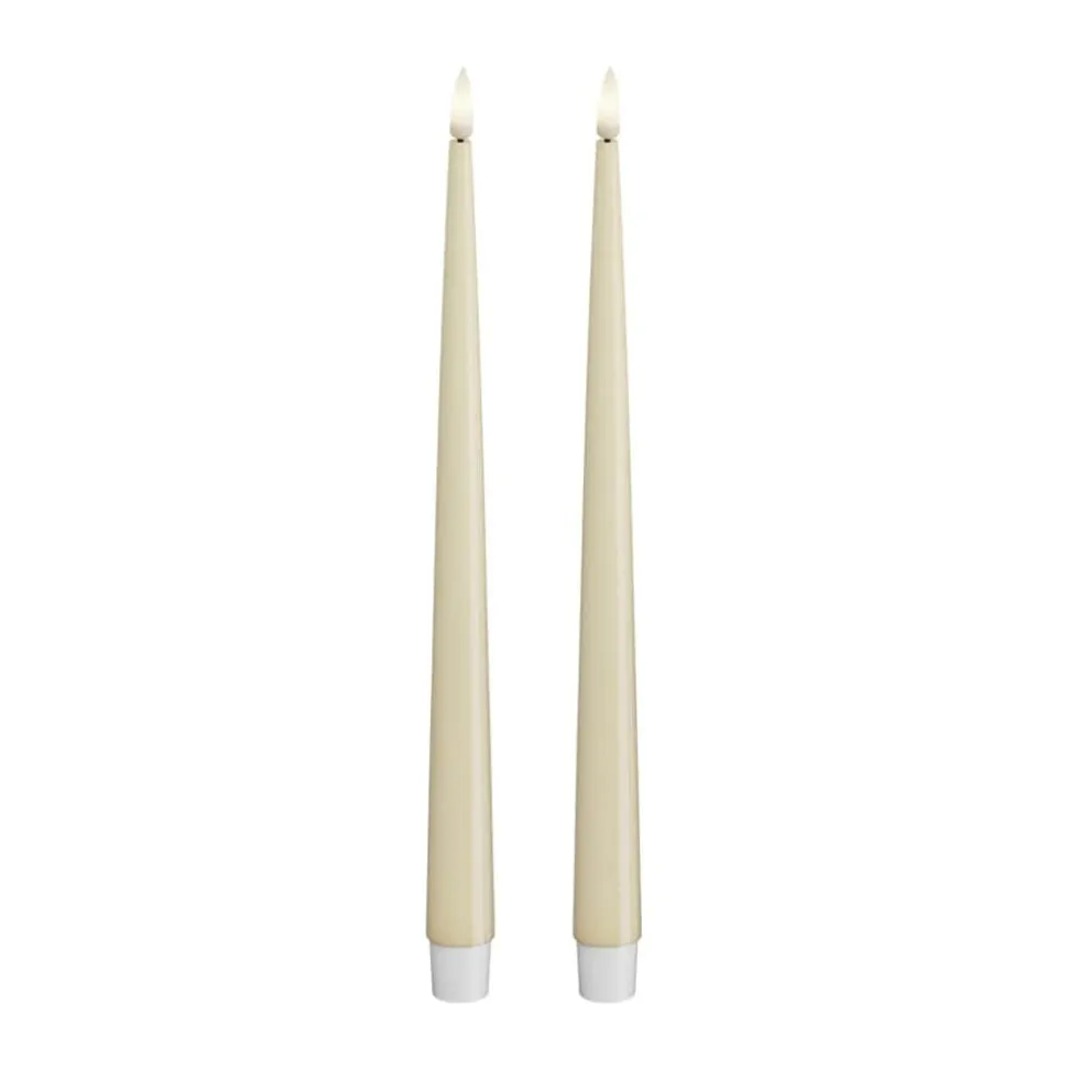 Real Flame LED Kertelys - 2 stk.