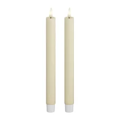 Real Flame LED Kronelys - 2 stk.