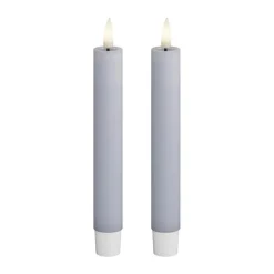 Real Flame LED Kronelys - 2 stk.
