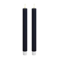Real Flame LED Kronelys - 2 stk.