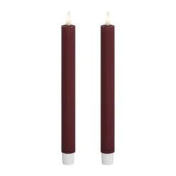 Real Flame LED Kronelys - 2 stk.