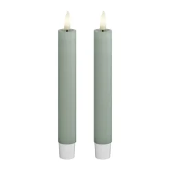 Real Flame LED Kronelys - 2 stk.