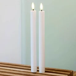 Sille LED Kronelys - 2 stk
