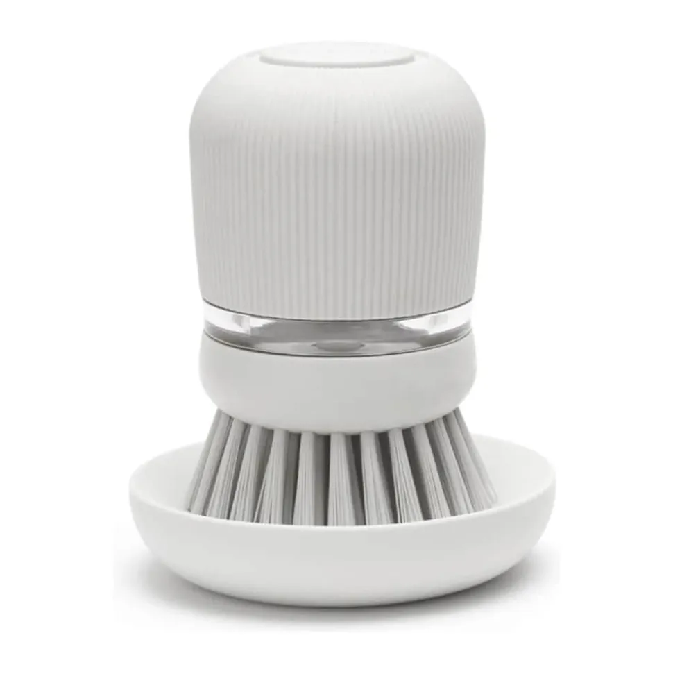 Sink-side Opvaskebørste med sæbedispenser