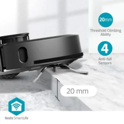 Smart Life Robotstøvsuger WIFIVCL002CBK