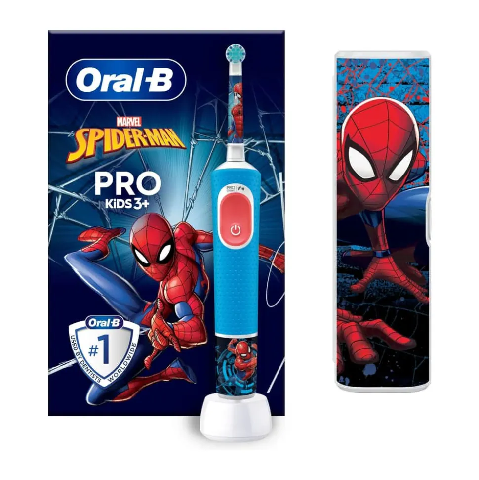 Vitality Pro Kids Elektrisk Tandbørste - Spiderman